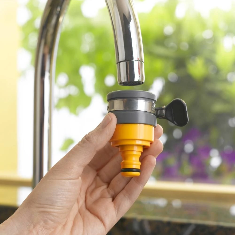 Hozelock Round Mixer Tap Connector 20-24mm 4 Hozelock Round Mixer Tap Connector 20-24mm - Image 2