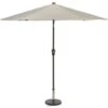 Sturdi 2.5m Parasol - Natural 1 Sturdi 2.5m Parasol - Natural -HANS Garden Shop 0018418120 2096184320 20STURDI20PLUS20 202.5m20Round20 20Crank20 20Tilt20 20Aluminium20Parasol20 20Natural 1