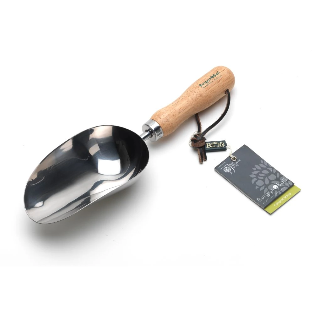 RHS Stainless Compost Scoop 3 RHS Stainless Compost Scoop