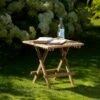 Ludlow Square Folding Picnic Coffee Table 2 Ludlow Square Folding Picnic Coffee Table -HANS Garden Shop 00221438 HTCF4