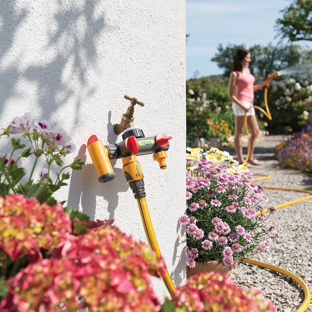 Hozelock Flow Max 3 Way Tap Connector 3 Hozelock Flow Max 3 Way Tap Connector