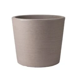 Varese Low Planter - Dark Brown 40cm