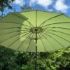 Shanghai Parasol - 2.7m - Lime 2 Shanghai Parasol - 2.7m - Lime -HANS Garden Shop 10117573 Lime Shanghai Parasol 1