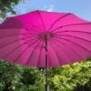 Shanghai Parasol - 2.7m - Fuchsia 2 Shanghai Parasol - 2.7m - Fuchsia -HANS Garden Shop 10117574 Fuchsua Shanghai Parasol 1