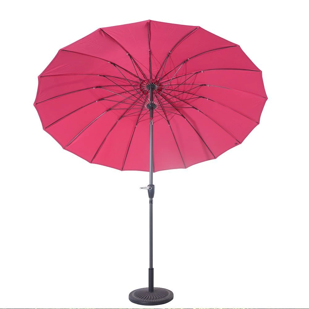 Shanghai Parasol - 2.7m - Fuchsia 4 Shanghai Parasol - 2.7m - Fuchsia - Image 2