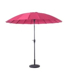 Shanghai Parasol - 2.7m - Fuchsia 8 Shanghai Parasol - 2.7m - Fuchsia -HANS Garden Shop 10117574 Fuchsua Shanghai Parasol 3