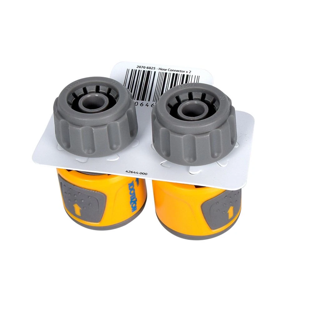Hozelock Standard Soft Touch Hose End Connector - Twin Pack 3 Hozelock Standard Soft Touch Hose End Connector - Twin Pack