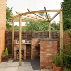 Direct - Radial Pergola 90° 6 Direct - Radial Pergola 90° -HANS Garden Shop 10236415 RPK90 2