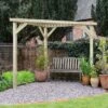 Direct - Slatted Corner Pergola 1 Direct - Slatted Corner Pergola -HANS Garden Shop 10236422 SCP90 1