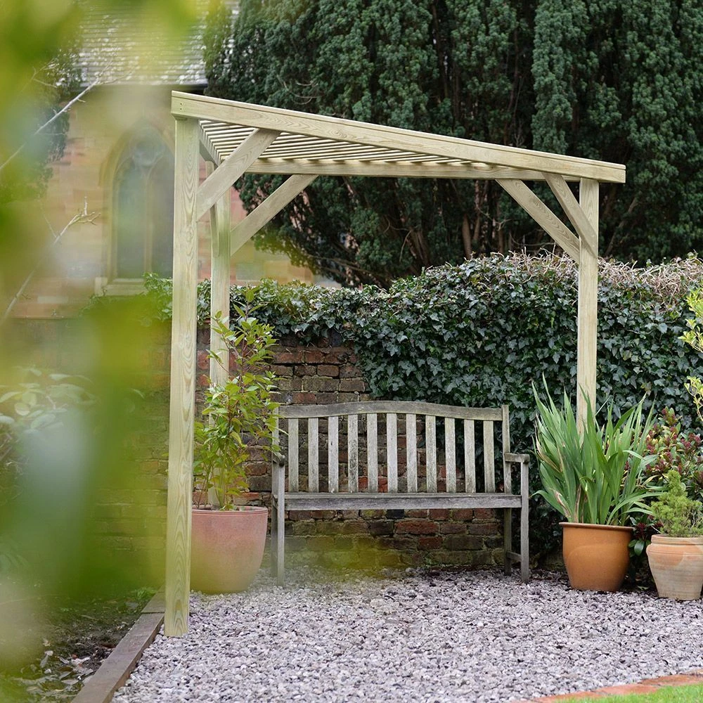 Direct - Slatted Corner Pergola 5 Direct - Slatted Corner Pergola - Image 3