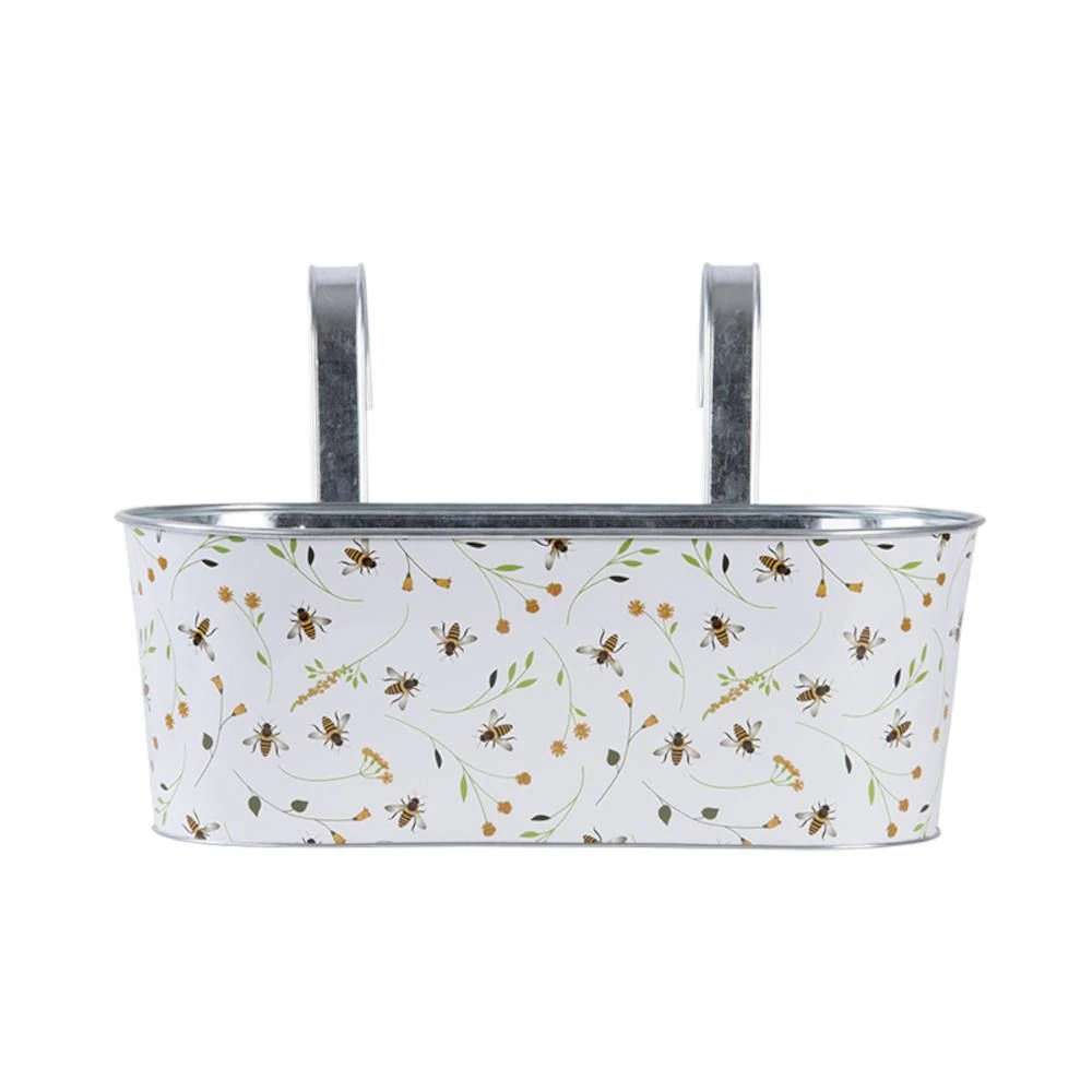 Bee Print Planters With Hooks 4 Bee Print Planters With Hooks - Image 2
