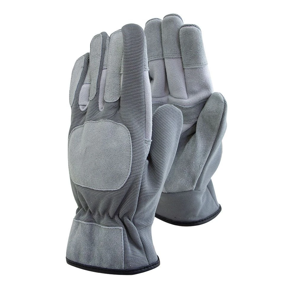 Leather Flexi Rigger Gloves - Grey - Large 3 Leather Flexi Rigger Gloves - Grey - Large