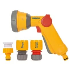 Multi Spray Gun Soft Touch With Fittings 9 Multi Spray Gun Soft Touch With Fittings -HANS Garden Shop 10255610 2343 Hozelock Multispray Gun Soft Touch Set 12.5mm 15mm