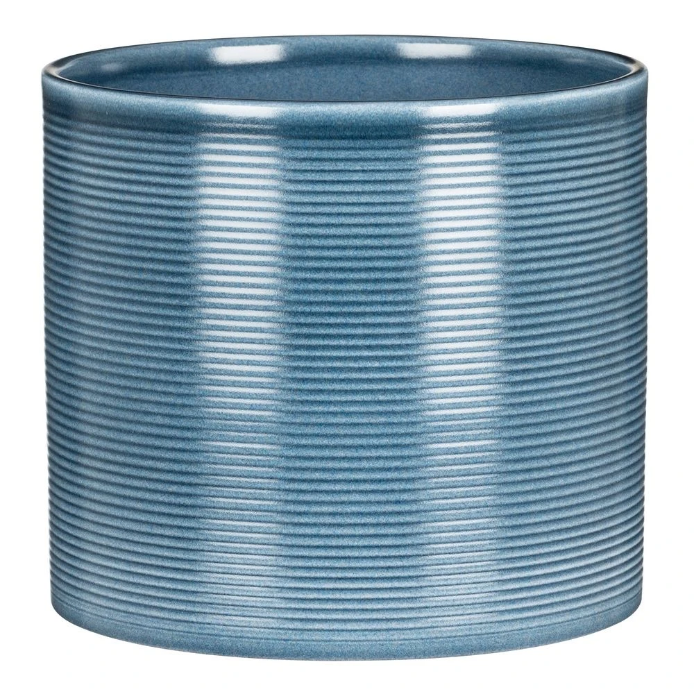 Ripple Effect Blue Jean Pot Cover 28cm 3 Ripple Effect Blue Jean Pot Cover 28cm