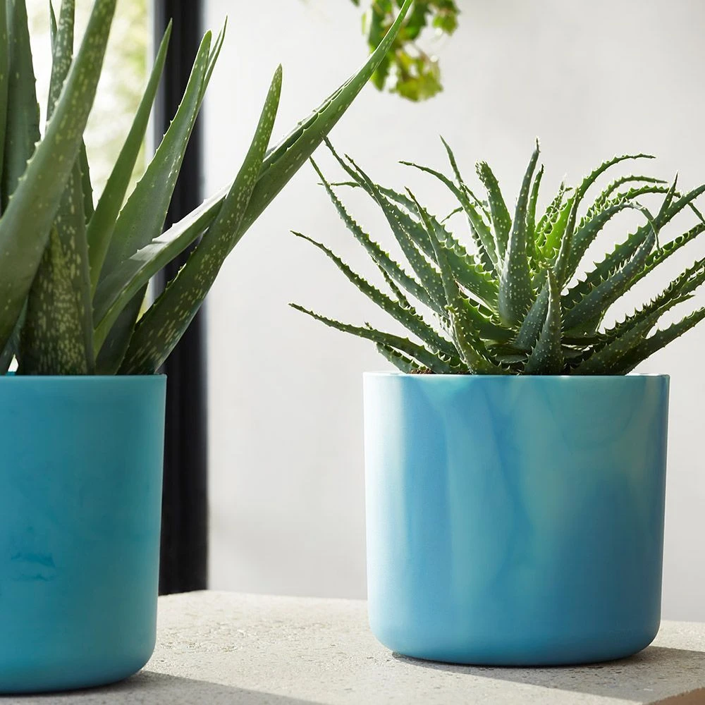 Elho - Ocean Collection - Atlantic Blue - Round 22cm 6 Elho - Ocean Collection - Atlantic Blue - Round 22cm - Image 4