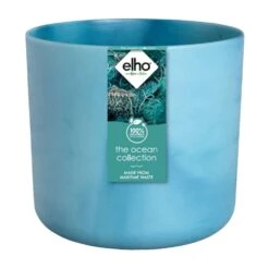 Elho - Ocean Collection - Atlantic Blue - Round 22cm 12 Elho - Ocean Collection - Atlantic Blue - Round 22cm -HANS Garden Shop 1027386120 201027386320 201027386520 201027386720 20The20ocean20collection20atlantic20blue20POS20.t1