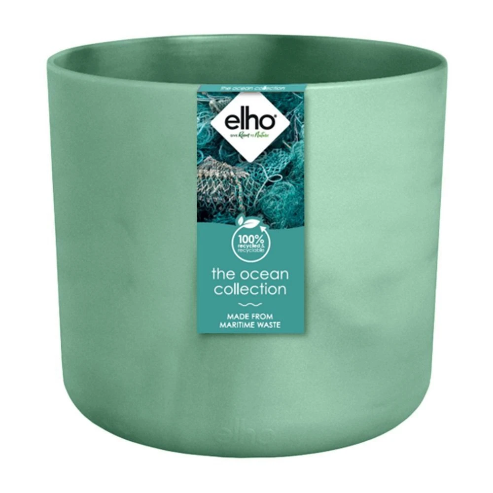 Elho - Ocean Collection - Pacific Green - Round 22cm 7 Elho - Ocean Collection - Pacific Green - Round 22cm - Image 5