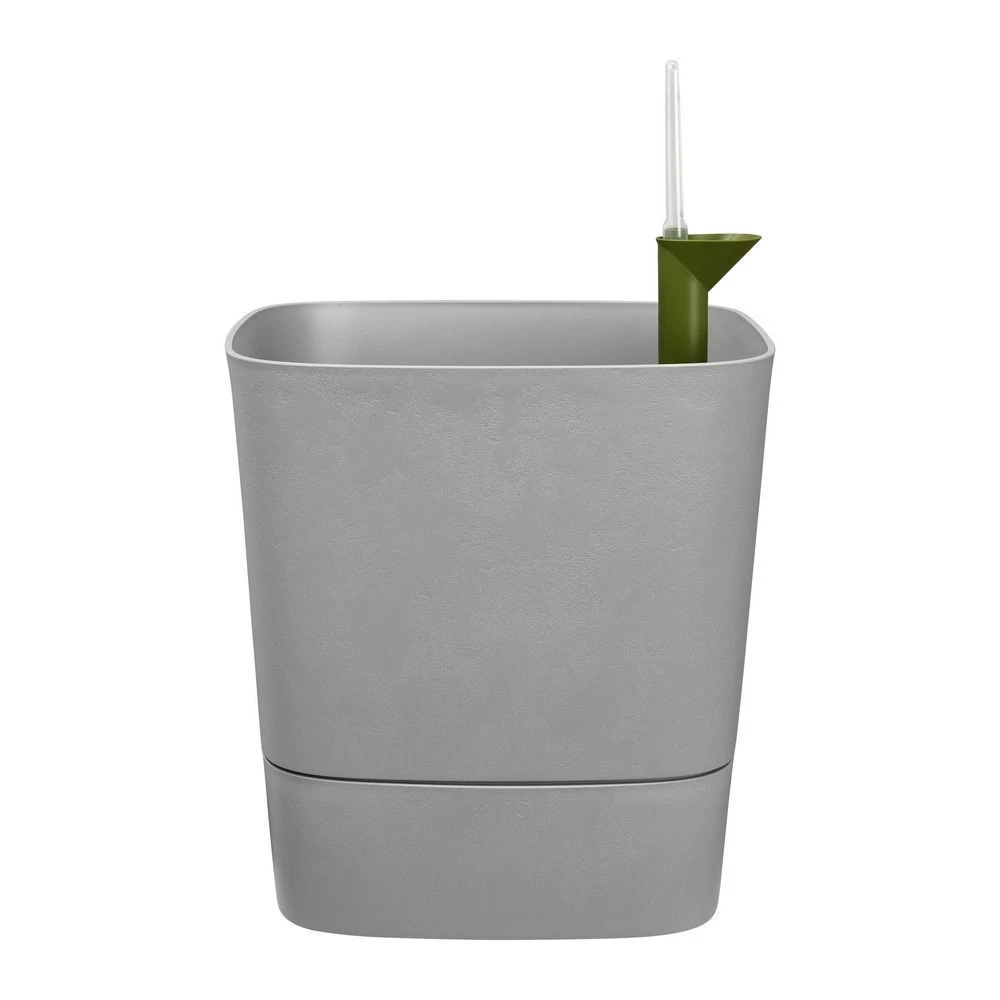 Elho Greensense Aqua Care Planter - Light Concrete 30cm 5 Elho Greensense Aqua Care Planter - Light Concrete 30cm - Image 3
