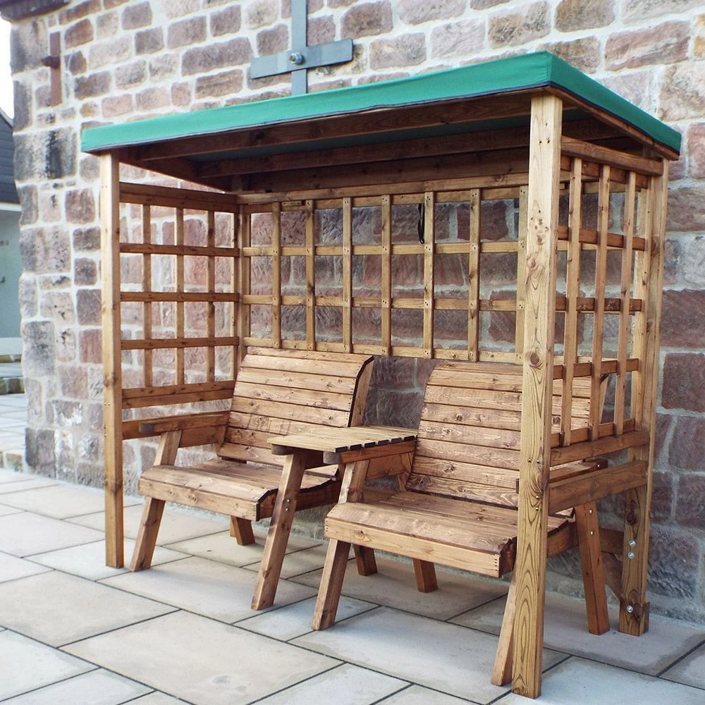 Charles Taylor - Grand Henley Arbour Green Roof - Garden Furniture 4 Charles Taylor - Grand Henley Arbour Green Roof - Garden Furniture - Image 2