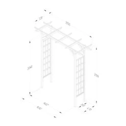 Direct - Classic Flat Top Arch 13 Direct - Classic Flat Top Arch -HANS Garden Shop 1028826520 20CLAFTA 6