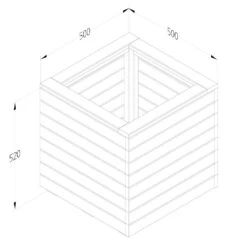 Forest Direct - Forest Modular Bench And Trellis Garden Seating Set - Garden Furniture 21 Forest Direct - Forest Modular Bench And Trellis Garden Seating Set - Garden Furniture -HANS Garden Shop 1028860220 20MODSEAT1 10