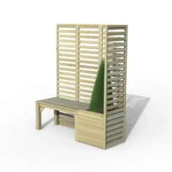 Forest Direct - Forest Modular Bench And Trellis Garden Seating Set - Garden Furniture 15 Forest Direct - Forest Modular Bench And Trellis Garden Seating Set - Garden Furniture -HANS Garden Shop 1028860220 20MODSEAT1 2