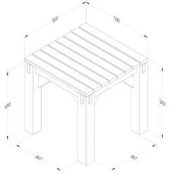 Forest Direct - Forest Modular Corner Bench And Trellis Garden Seating Set - Garden Furniture 20 Forest Direct - Forest Modular Corner Bench And Trellis Garden Seating Set - Garden Furniture -HANS Garden Shop 1028860420 20MODSEAT3 13