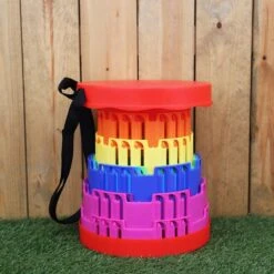 Rainbow Telescopic Stool 7 Rainbow Telescopic Stool -HANS Garden Shop 10291560 Rainbow Half