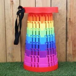 Rainbow Telescopic Stool