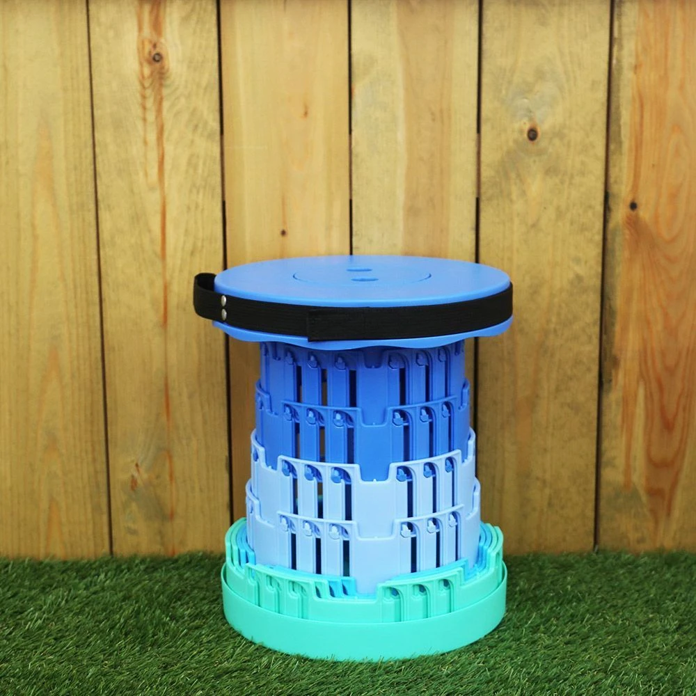 Blue & Green Telescopic Stool 4 Blue & Green Telescopic Stool - Image 2